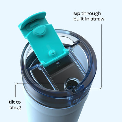 bubba 32 oz DualSip Insulated Stainless Steel Water Bottle - Daydreamin - US 5965