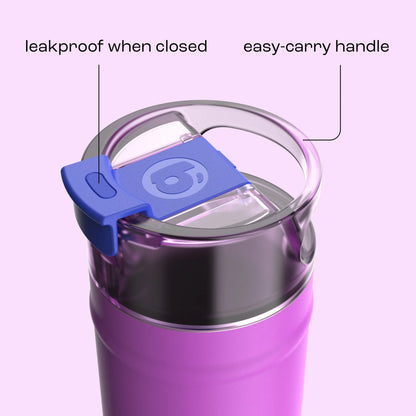 bubba 32 oz DualSip Insulated Stainless Steel Water Bottle - Mood Booster - US 5420