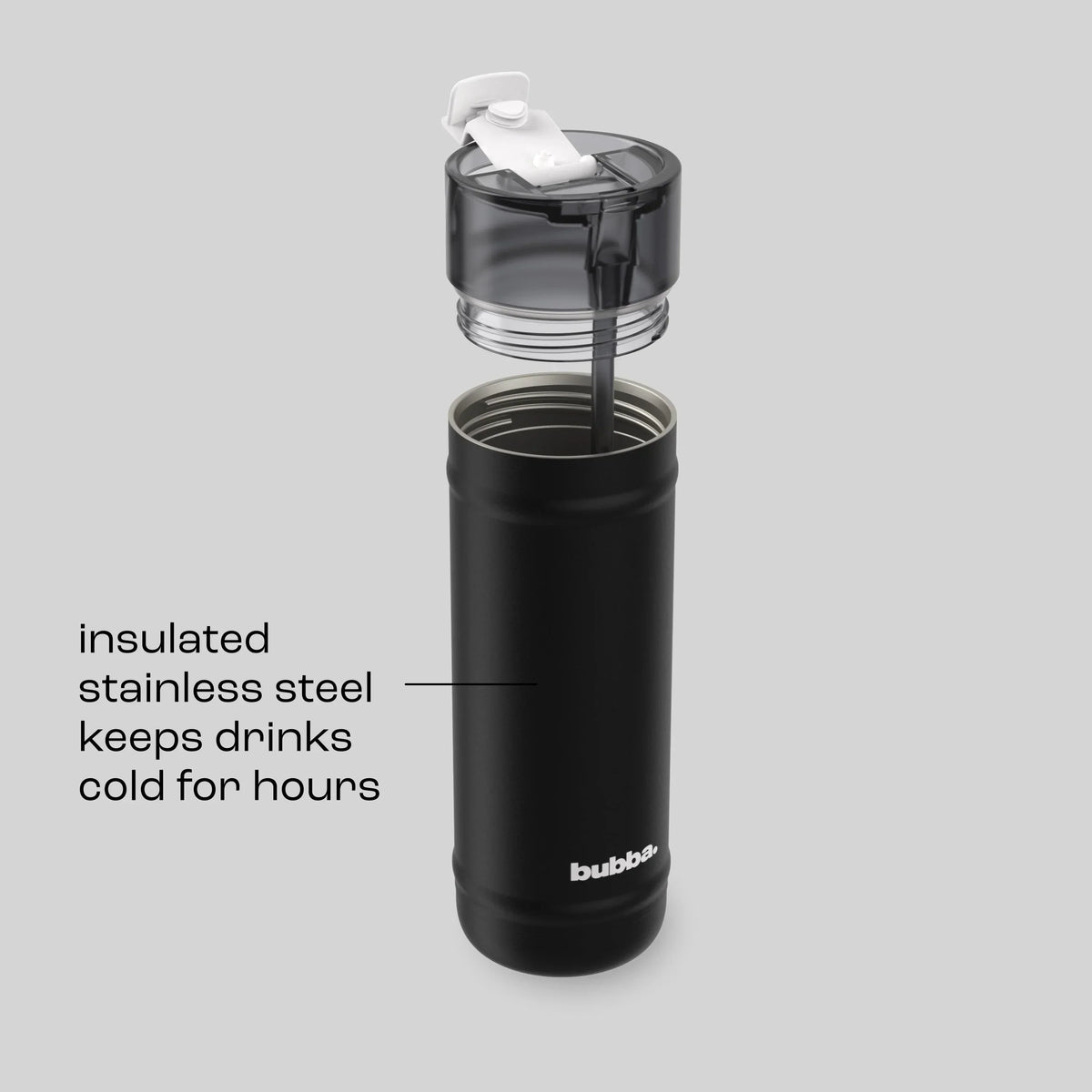 bubba 32 oz DualSip Insulated Stainless Steel Water Bottle - Office Siren - US 3075