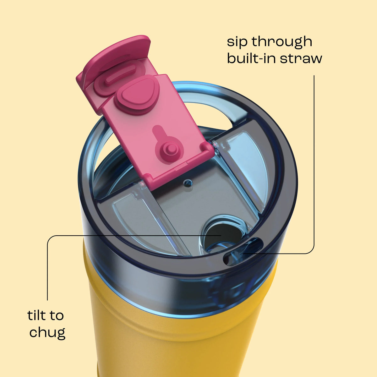 bubba 24 oz DualSip Insulated Stainless Steel Water Bottle - Spirit Week - US 4569