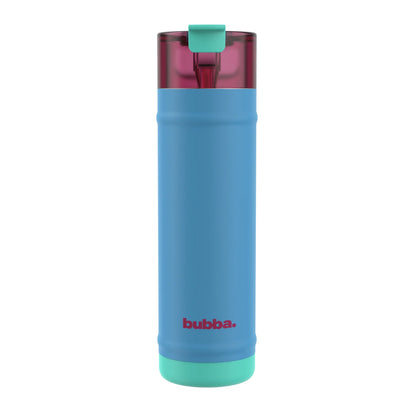 bubba 24 oz DualSip Insulated Stainless Steel Water Bottle - Blue Ribbon - US 7354