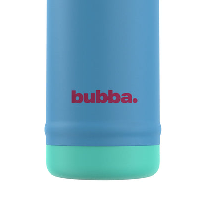 bubba 24 oz DualSip Insulated Stainless Steel Water Bottle - Blue Ribbon - US 7354