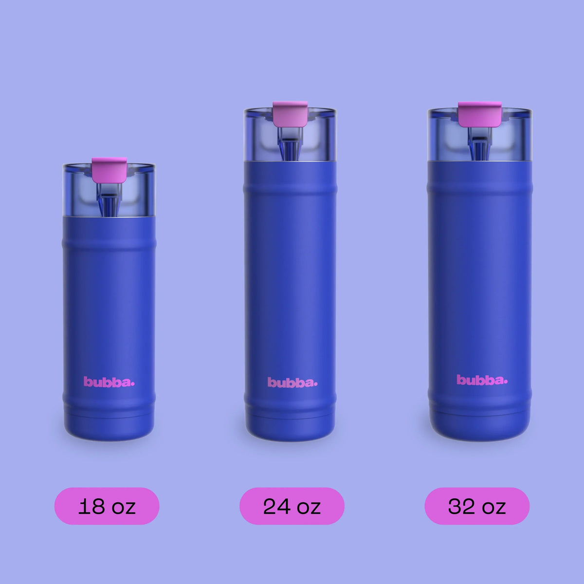 bubba 24 oz DualSip Insulated Stainless Steel Water Bottle - Ocean Energy - US 8204