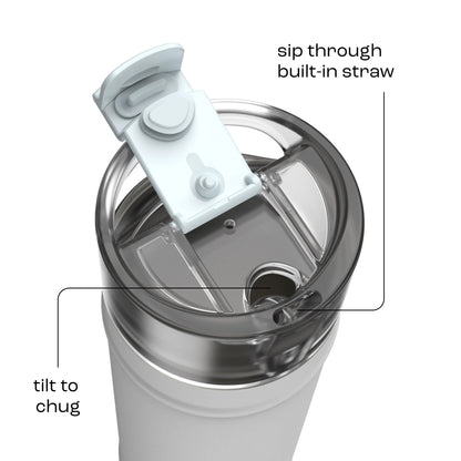 bubba 24 oz DualSip Insulated Stainless Steel Water Bottle - Fresh Kicks - US 3087
