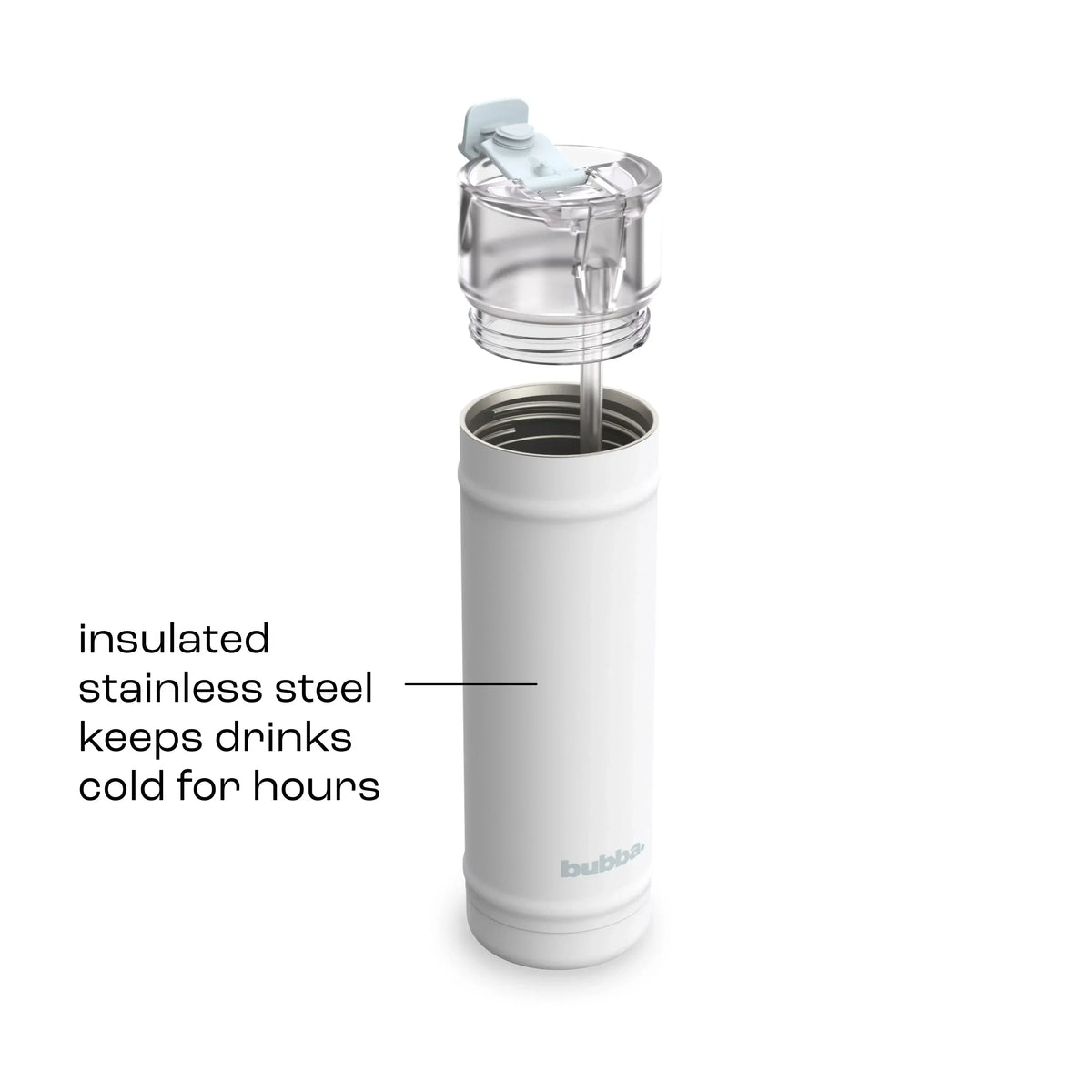 bubba 24 oz DualSip Insulated Stainless Steel Water Bottle - Fresh Kicks - US 3087